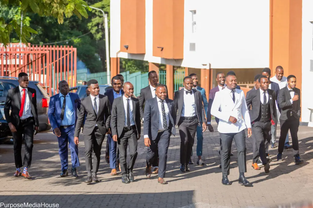 group of well dressed men